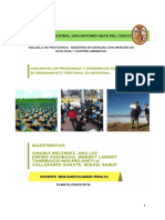 ANÁLISIS DE LOS PROGRAMAS Y EXPERIENCIAS SUPRAMUNICIPALES DE ORDENAMIENTO TERRITORIAL EN ARGENTINA (CAPITULO 17) 
