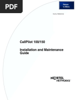 Nortel CallPilot 100-150 Installation