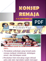 Konsep Remaja