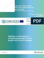 What Lessons Are There For The Prevention and Control of Chronic Diseases in Europe?