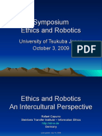 Symposium Ethics and Robotics