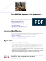 Cisco ASA 5500 Migration Guide For Version 8.3 PDF