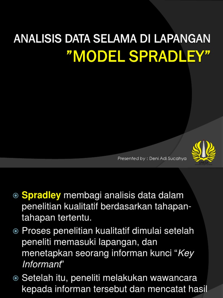 Analisis Data Kualitatif Model Spradley | PDF