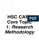 Research Methodology Notes