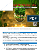 Konsep Dan Prinsip Promosi Kesehatan PDF