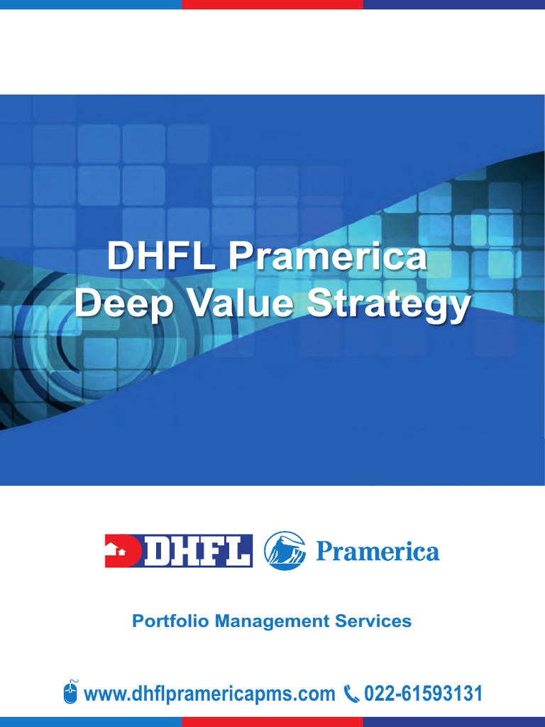 DHFL Pramerica Deep Value Strategy PMS PDF Investment Management