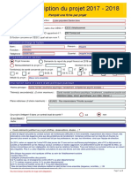 Dossier Projet Campagne de Financement ARS NA 2017 - 2018 PDF