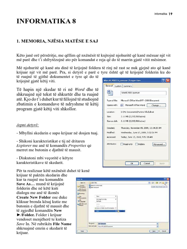 Informatika Pjesa 2 | PDF