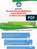 Pelaksanaan Bimbingan Teknis Psiko-edukatif Di Sd