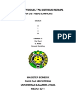 Makalah Distribusi Probabilitas Normal Sampling(1)