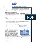 Testing Lithium Ion Batteries Using TEMPpoint