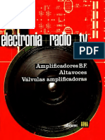 ELECTRÓNICA+RADIO+TV. Tomo IV. Amplificadores de Baja Frecuencia. Altavoces. Válvulas Amplificadoras.