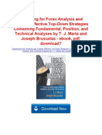 Forex Analysis and Trading: Effective Top-Down Strategies Combining Fundamental, Position, and Technical Analyses by T