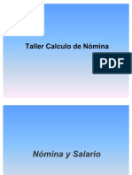 Taller de Calculo de Nomina y Salarios-Ve