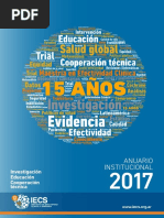 Anuario Institucional IECS Argentina - 2017 (castellano)