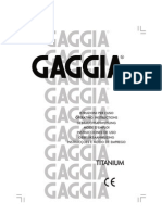 Gaggia Titanium