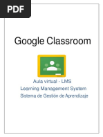 Manual de Google Classroom