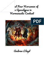 Jesus and Four Horsemen of The Apocalypse in Hermeneutic Context