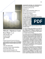 Metodo e Hipotesis Cientificos JL Florez Canopdf PDF