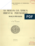 FOLGOSA, J. M. As Moedas Da África Oriental Portuguesa - Moçambique