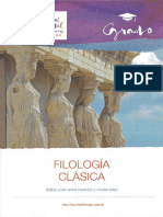 Folleto Grado Filología Clásica2018