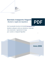 Nozioni Regole Trasporto Frigorifero