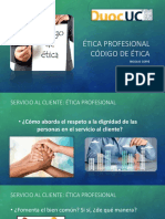 Ética Profesional Código de Ética: Nicolas Cofre Alan Gottreux Rodrigo Urra