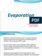 Evaporation 2