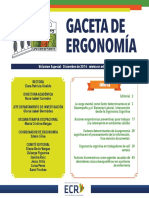 Gaceta Ergonomia Volumen Especial 1