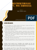 Restrukturisasi PT Pos Indonesia