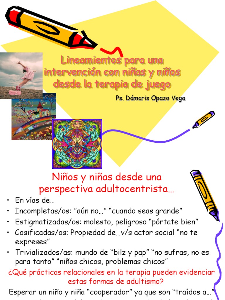Introducción Terapia de Juego PDF Psicoterapia Toma de decisiones