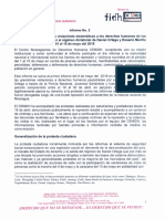 Segundo Informe CENIDH Sobre Violaciones Sistemáticas A Los Derechos Humanos Por El Régimen Dictatorial Ortega - Murillo Del 01 Al 15 de Mayo Del 2018