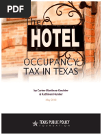 2018 04 RR Hotel Occupancy Tax in Texas CEP MartinezHunker