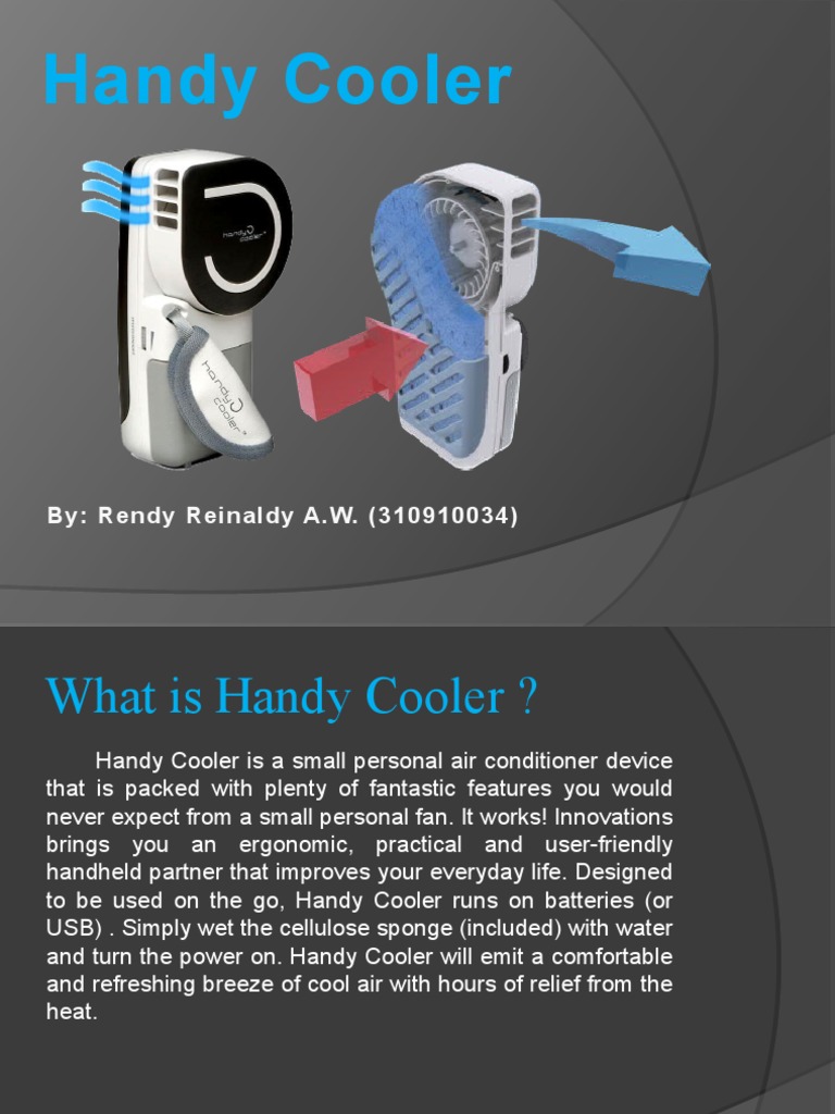 Portable Cooling for On-the-Go Users | PDF