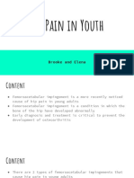 Hip Pain in Young Adults