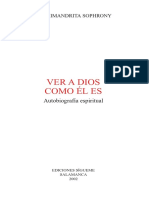 Ver A Dios Como El Es - Archimandrita Sophrony