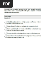 Questão de Engenharia Do Produto