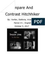 Compare and Contrast Hitchhiker Essay