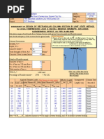 For Axial Compressive Load & Biaxial Bending Moments, Including Slenderness Effect, As Per Is:456-2000