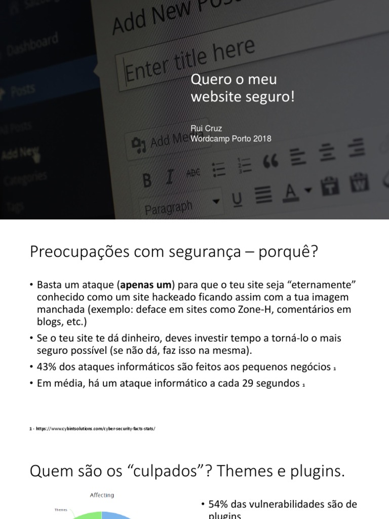 PORTO WordCamp Porto 2018 PDF Plug In Word Press