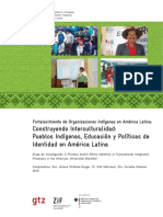 Fortalecimiento de Organizaciones Indígenas en América Latina