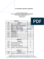 Maestra en Investigacin Operativa y Estadstica