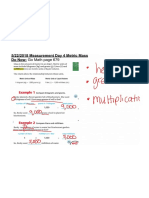 Measurement Metric Mass