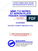 MMD - O&m - Appron Feeder