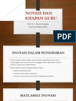 Inovasi Dan Persiapan Guru