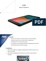 Aoc TabletU703 - Guía de Hard Reset