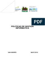 Políticas de Gestión Informática