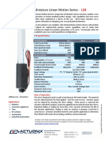 Actuonix L16 Datasheet