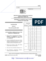 Mathematics f5 Mid Year 2007 Sbp p2