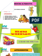 Terapias Nutricionales A Base de Frutas